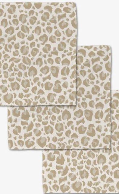 Light Leopard Luxe Washcloth