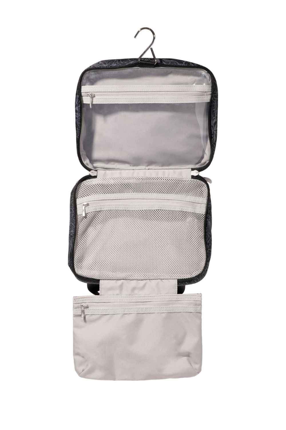 Baggallini Hanging Travel Toiletry Kit | Midnight Blossom