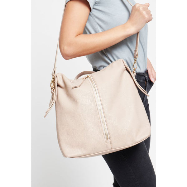 Moda Luxe Center Zip Backpack - Women's Bags in Black