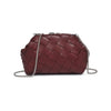 Pauline Woven Crossbody | Burgundy