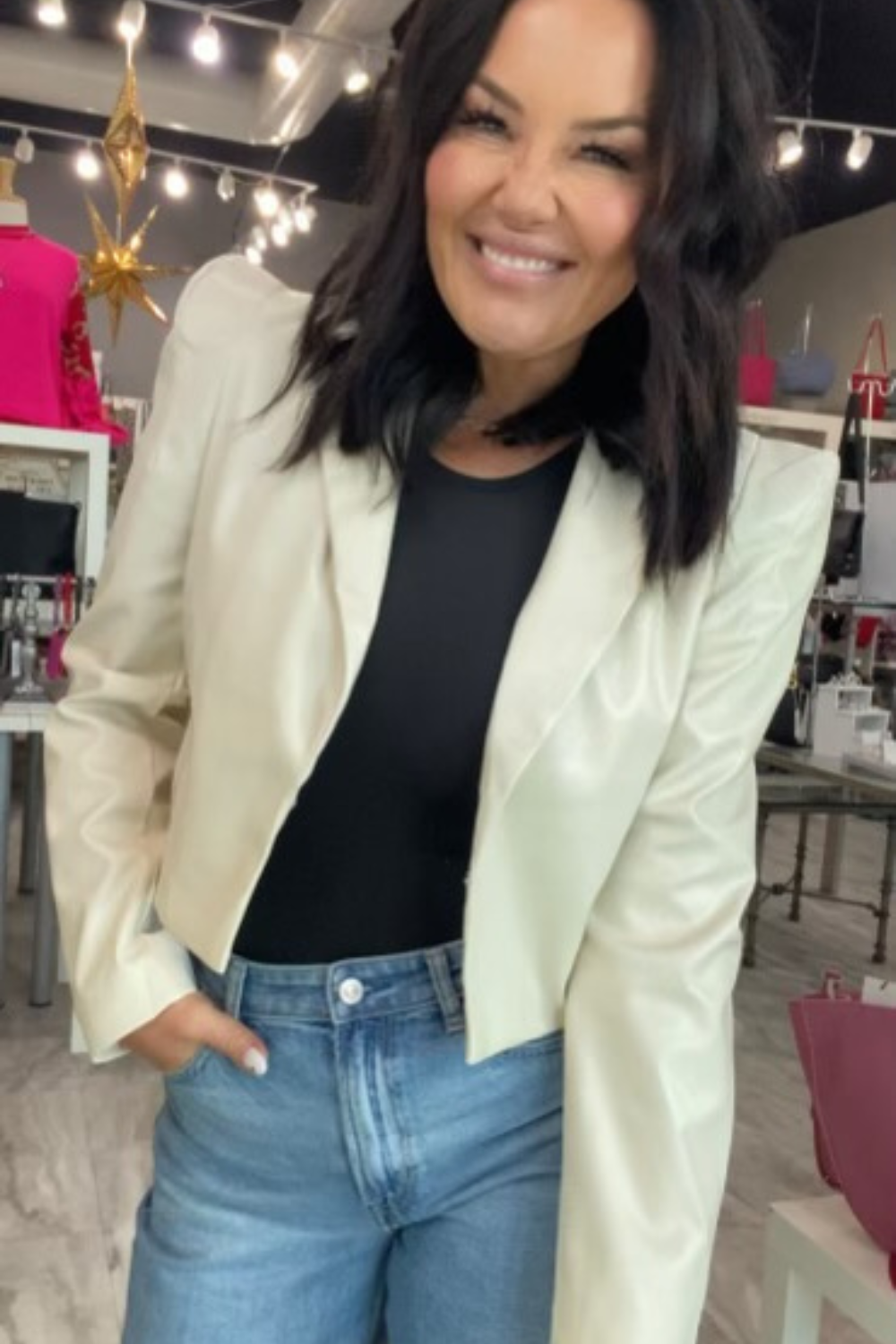 Ivory Rebel Blazer