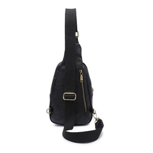 Regina Studded Sling Backpack | Black