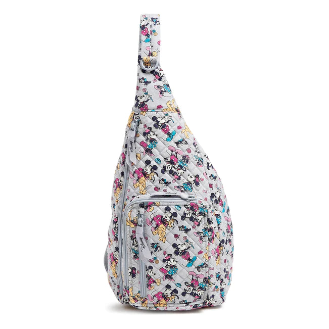 Vera Bradley Mickey Mouse Family Fun Sling Backpack