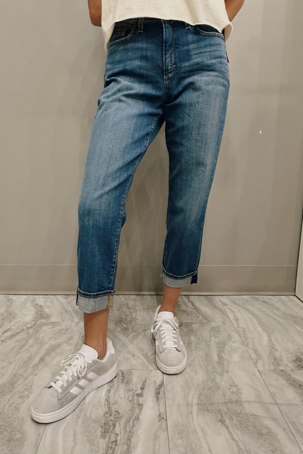 SPANX Slim-X Casual Cuffed Jeans