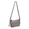 Taran Grommet Crossbody | Grey