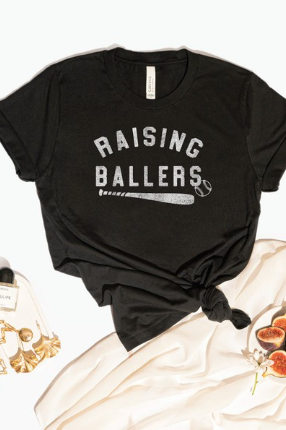 Raising Ballers T-Shirt Black