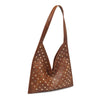 Tori Studded Hobo | Chocolate