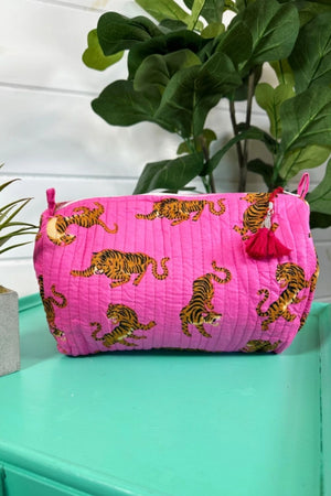 The Molly | Pink Tiger Print
