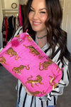 The Molly | Pink Tiger Print