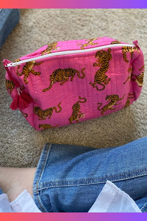 The Molly | Pink Tiger Print