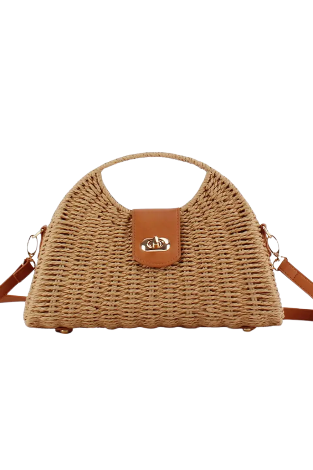 Sunny Stroll Woven Crossbody