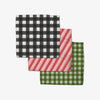 Geometry Holiday Dishcloth Set - 3 pack