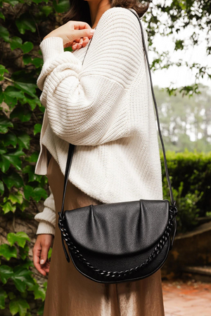 Diaz Crossbody Bag | Black