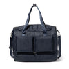 Baggallini Deluxe Fifth Avenue Weekender - French Navy Twill