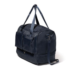 Baggallini Deluxe Fifth Avenue Weekender - French Navy Twill