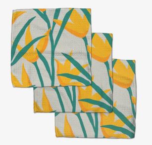 Growth | Geometry Dishcloth Pack of 3