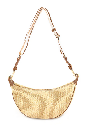 Halfmoon Straw Bag