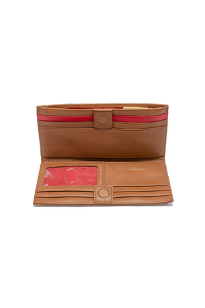 Hammitt 110 North Wallet | Mahogany Pebble