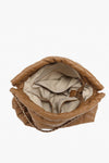 Houston Quilted Shoulder Bag w/ Chain Strap