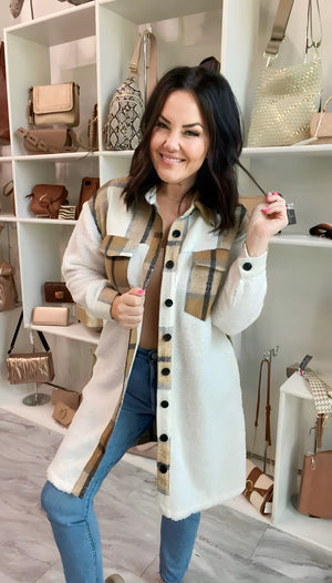 Plaid Delight Coat
