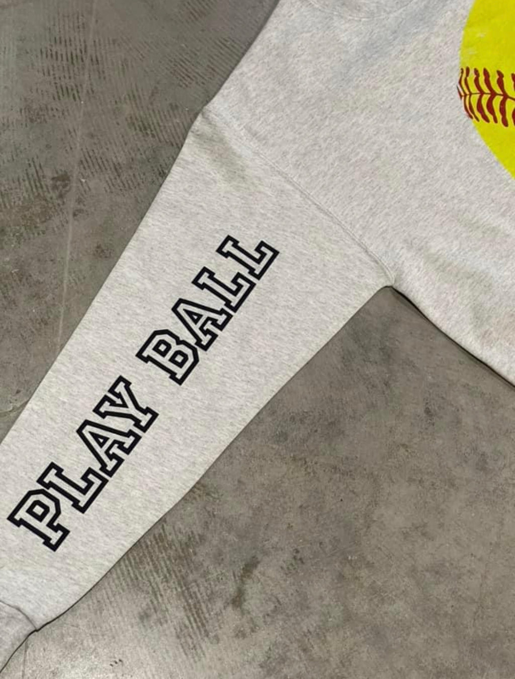 Play Ball Softball Sweatshirt PREORDER