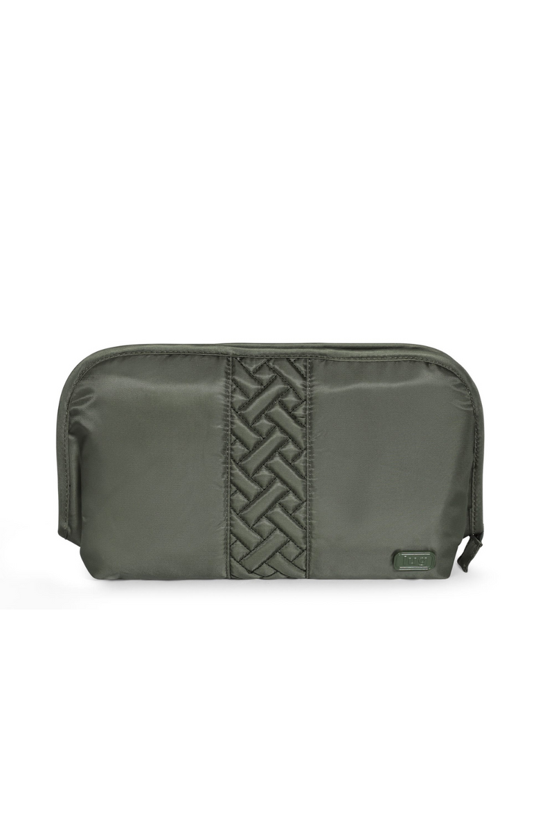 Flash Olive Green Cosmetic Bag