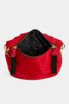 Mariah Chunky Zipper Crossbody | Red