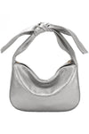 Marni Silver Recycled Vegan Crossbody Bag