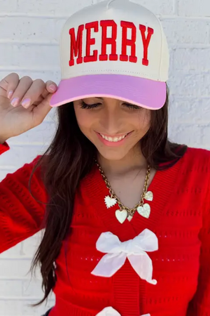 Merry 3D Embroidered Hat | PREORDER