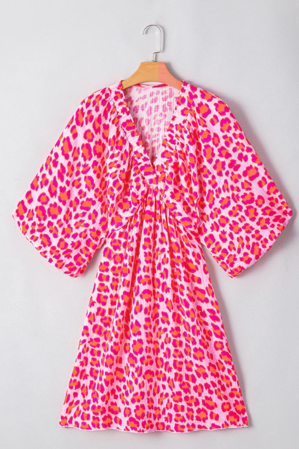 Pink Leopard Dress | Size Small