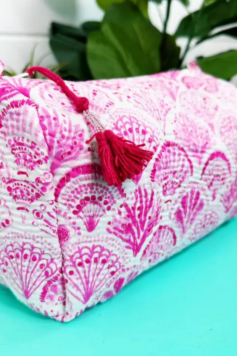 The Molly | Pink Seashell Print
