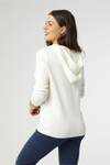 Brinley Hooded Ribbed Sweater