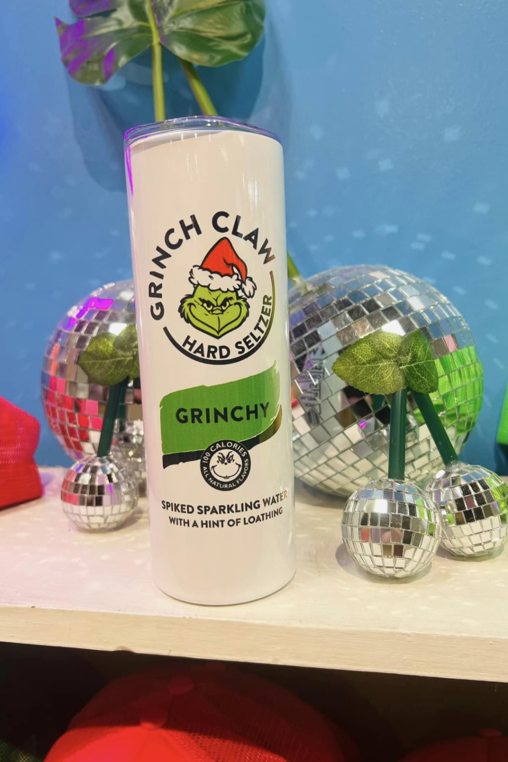 Grinch Claw Tumbler