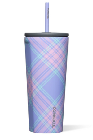 Corkcicle Cold Cup Springtime Plaid