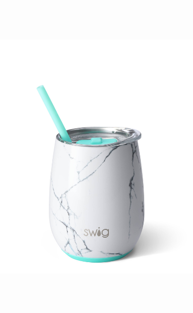 Swig 14 oz Pattern Stemless Wine Cup