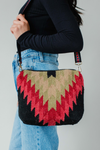 Black, Green & Red Aztec Crossbody