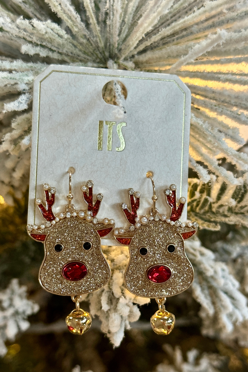 Reindeer Earrings