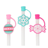 Swig Christmas Sweets Straw Toppers