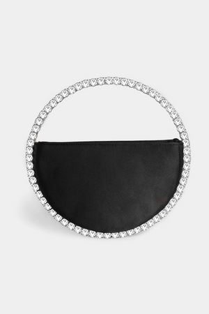 Savannah Rhinestone Circle Wristlet