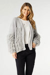 Sidra Loop Knit Cardigan | Grey