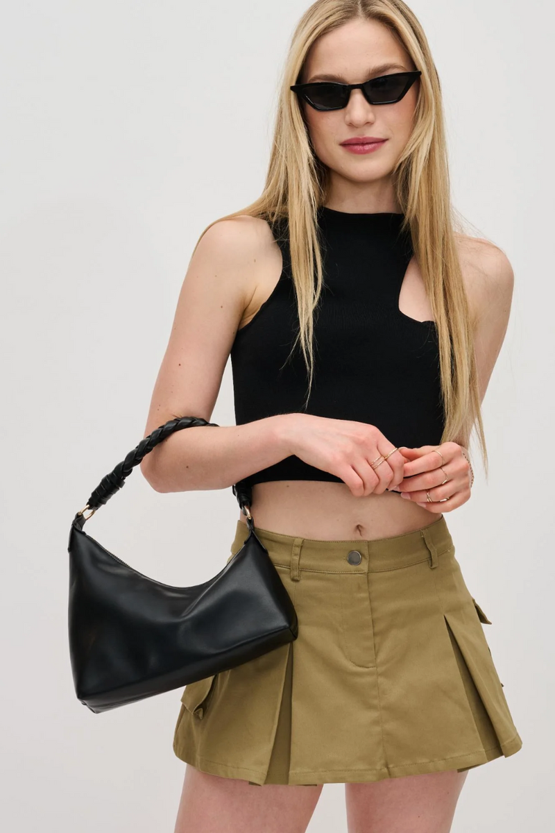 Taylor Asymmetrical Clutch | Black