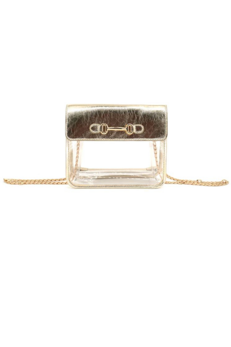 Gold Clear Bag