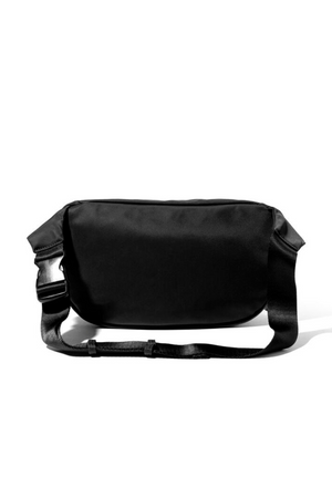 Baggallini On The Go Large Belt Bag Waist Pack | Black Twill