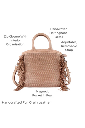 Latico Grit Crossbody | Ballet Slipper