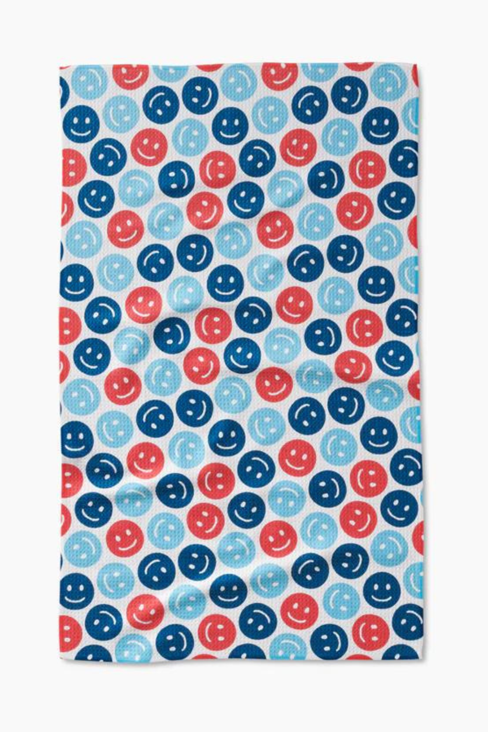 Smiley Face July | Geometry Kitchen Tea Towel