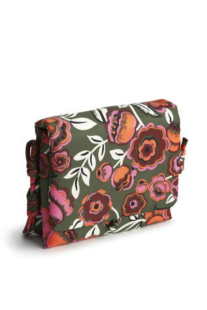 Vera Bradley Baird Hipster | Bubbly Flowers Green