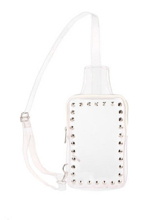 Clear Sling Bag with Studs