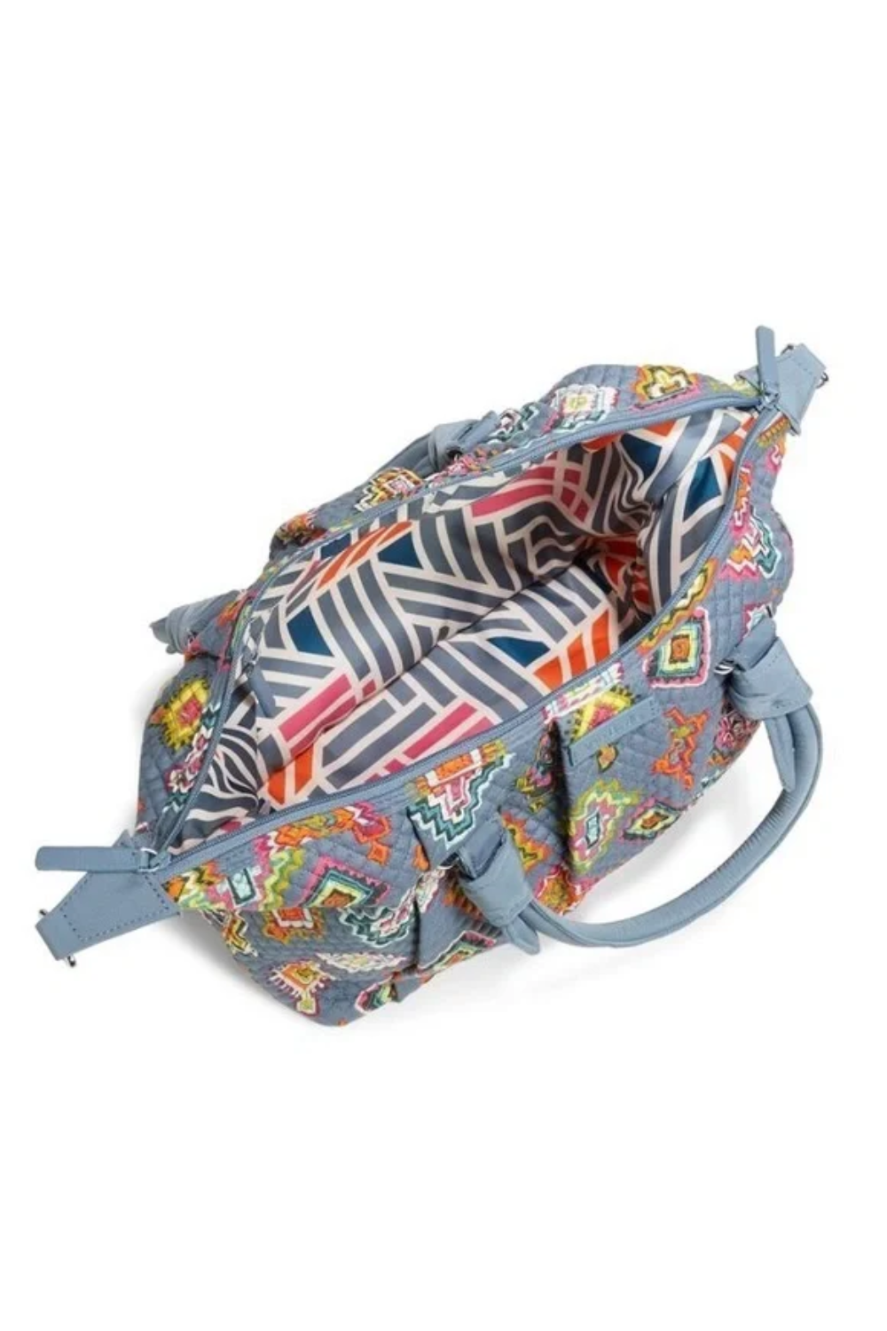 VB Hadley Satchel Painted Medallions