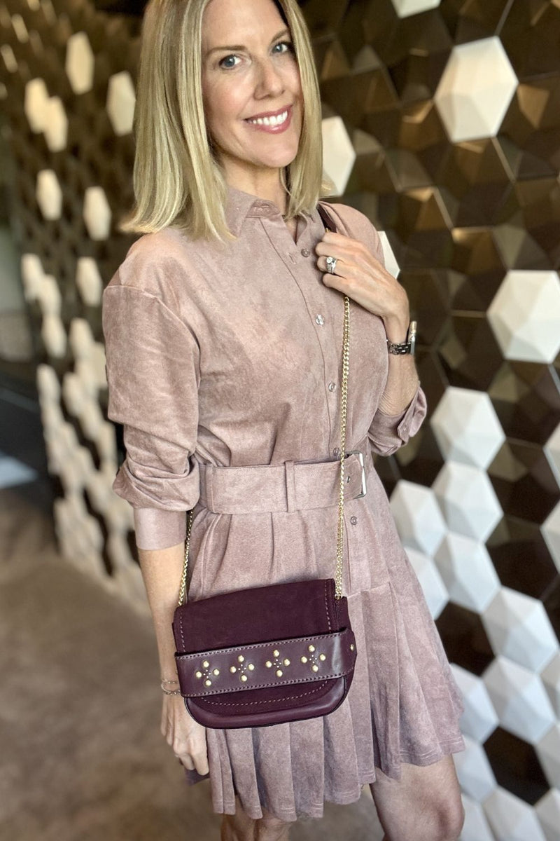 Vera Bradley Carson Mini Saddle Bag