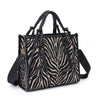 Dinsdale Zebra Print Crossbody | Black